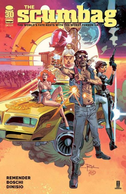Scumbag #14A Regular Roland Boschi & Moreno Dinisio Cover