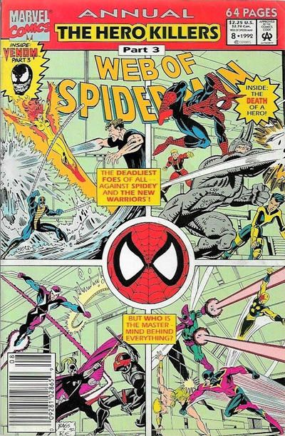 Web of Spider-Man, Vol. 1 Annual #8B Newsstand Edition