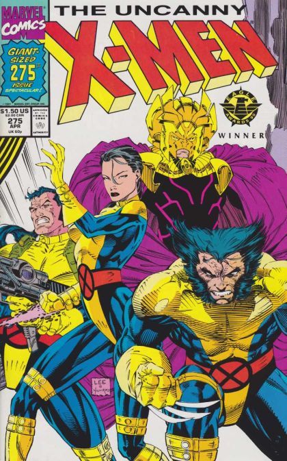 Uncanny X-Men, Vol. 1 #275A Gatefold Wraparound Cover