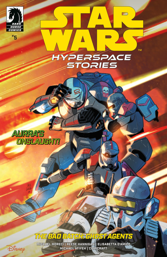 Star Wars: Hyperspace Stories: The Bad Batch  Ghost Agents #5 (Cover A) (Valeria Favoccia)