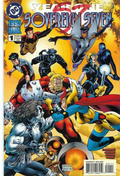 Sovereign Seven Annual #1A Direct Edition
