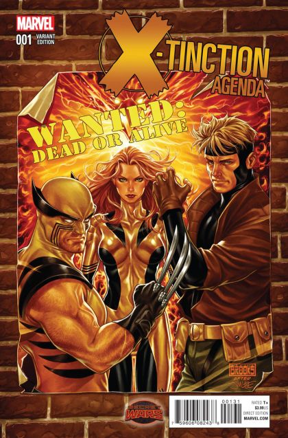 X-Tinction Agenda #1C Variant Cover
