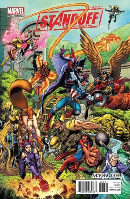 Avengers Standoff: Assault On Pleasant Hill - Alpha #1B Variant Arthur Adams Connected A Cover