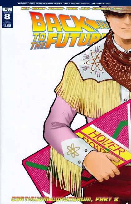 Back To The Future (IDW Publishing) #8B Andrew Griffith Variant
