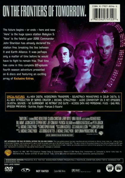 Babylon 5: Season 4: No Surrender No Retreat - DVD