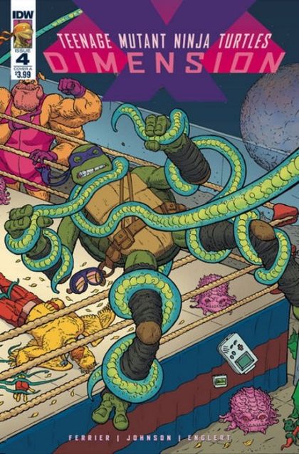 Teenage Mutant Ninja Turtles: Dimension X #4A Regular Nick Pitarra Cover