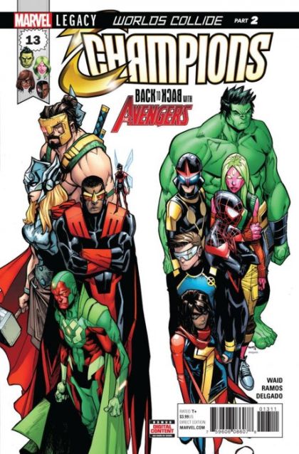 Champions, Vol. 2 (Marvel) #13A Humberto Ramos Regular
