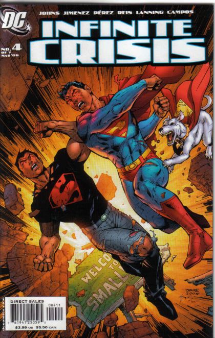 Infinite Crisis #4A Jim Lee Regular