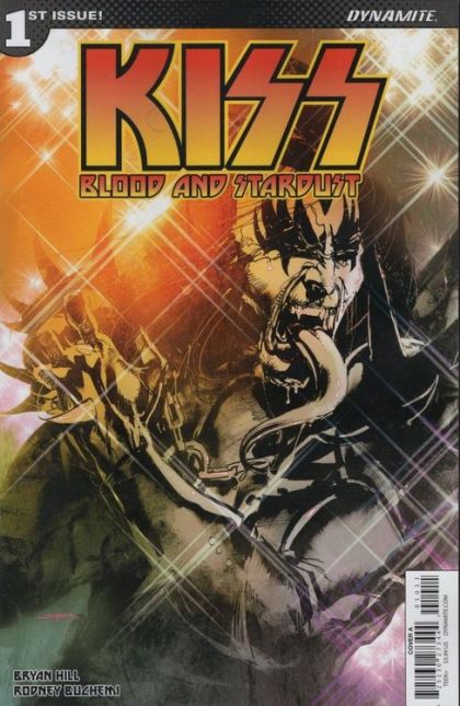 Kiss Blood Stardust #1A Cover A by Stuart Sayger