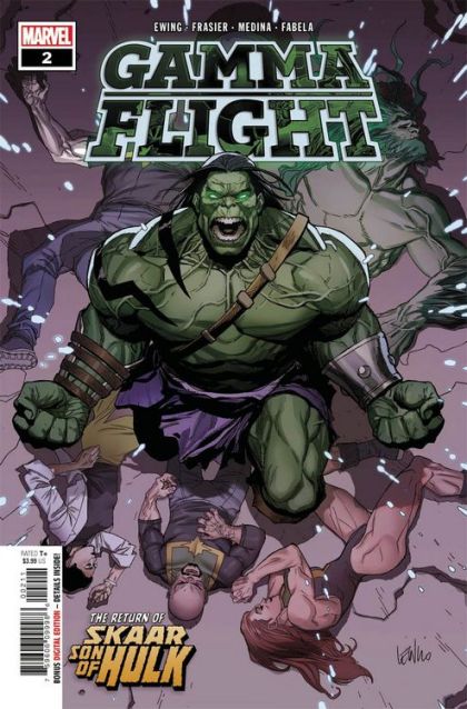 Gamma Flight, Vol. 1 #2A Regular Leinil Francis Yu Cover
