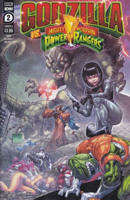 Godzilla vs. Mighty Morphin Power Rangers, Vol. 1 #2A Freddie Williams II Regular