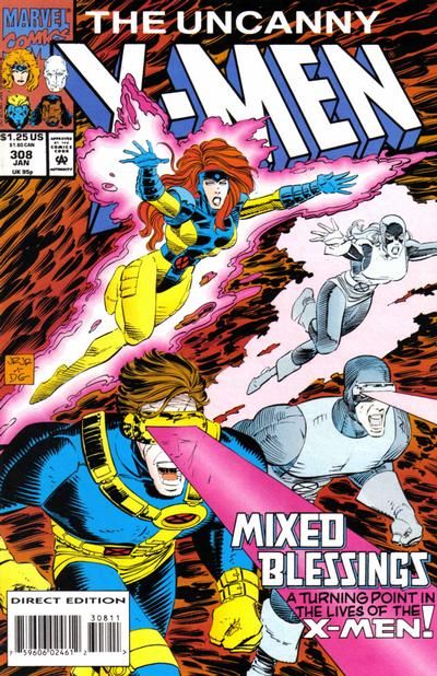 Uncanny X-Men, Vol. 1 #308A Direct Edition