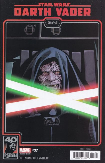 Star Wars: Darth Vader, Vol. 3 #37B Chris Sprouse Return Of The Jedi 40th Anniversary Variant