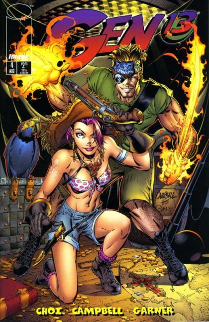 Gen 13, Vol. 2 (1995-2002) #4A J. Scott Campbell Regular