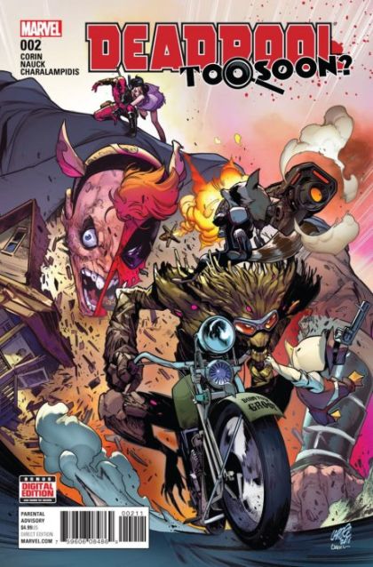 Deadpool: Too Soon? #2A Regular Pepe Larraz Cover
