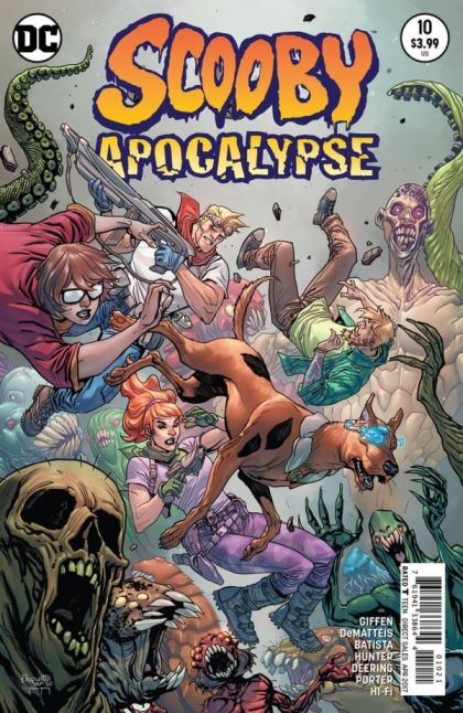 Scooby Apocalypse #10B Variant Yanick Paquette Cover