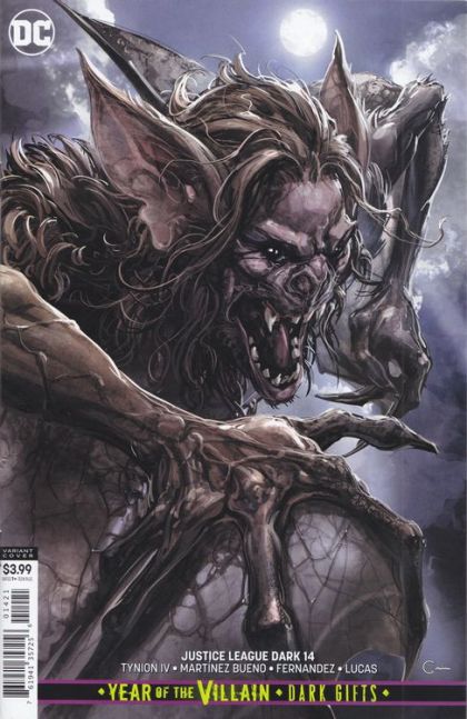 Justice League Dark, Vol. 2 #14B Clayton Crain Variant Cover