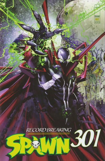 Spawn #301E Variant Clayton Crain Cover