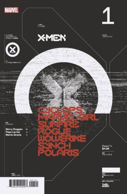 X-Men, Vol. 5 #1B Tom Muller Incentive Design Variant (1:10)