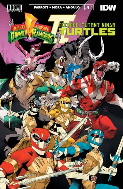 Mighty Morphin Power Rangers / Teenage Mutant Ninja Turtles, Vol. 2 #4A Dan Mora Regular