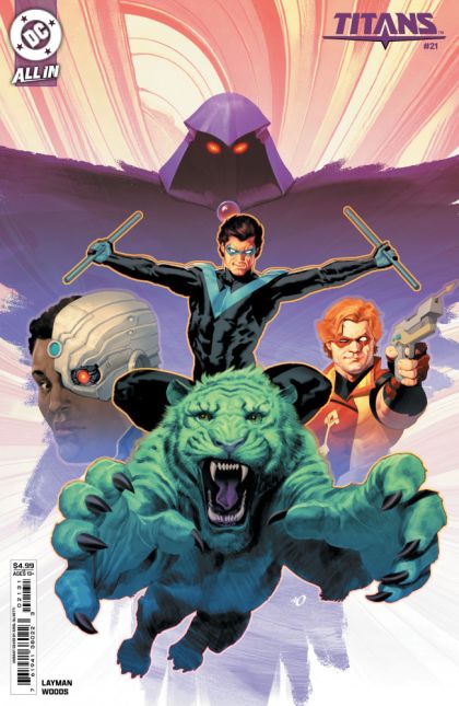 Titans, Vol. 4 #21C Ariel Olivetti Variant