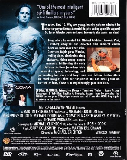 Coma (1978) - DVD