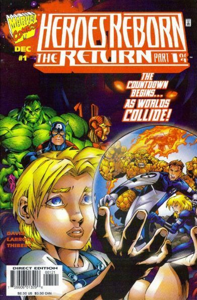 Heroes Reborn: The Return #1B Variant Cover
