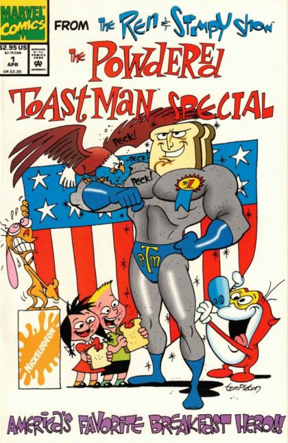The Ren & Stimpy Show: The Powdered Toast Man Special #1A Direct Edition