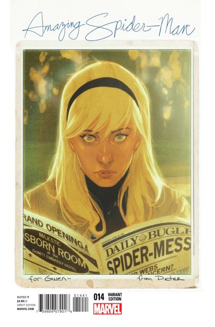 The Amazing Spider-Man, Vol. 3 #14D Phil Noto Variant Cover