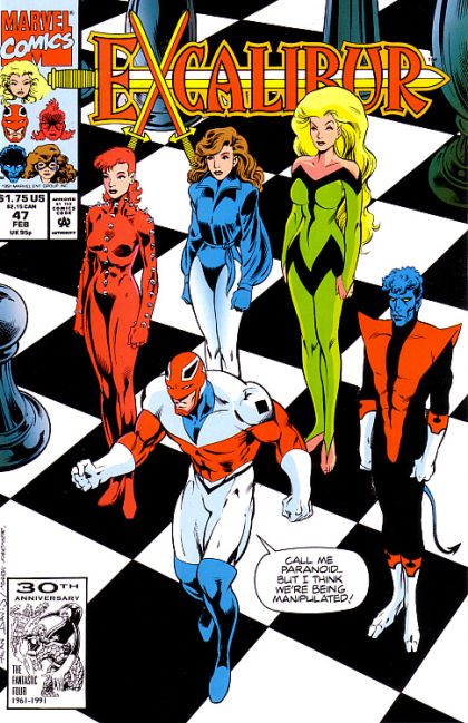 Excalibur, Vol. 1 #47A Direct Edition