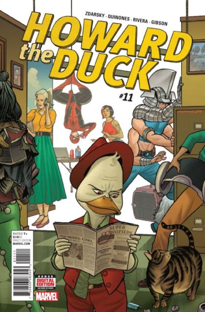 Howard the Duck, Vol. 5 #11A Regular Joe Quinones Cover