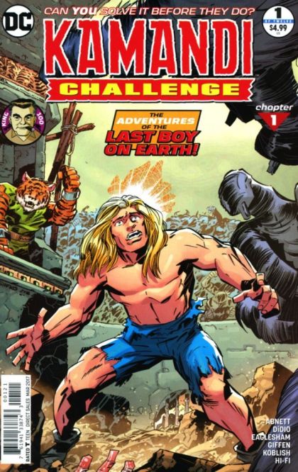 The Kamandi Challenge #1B Variant Keith Giffen & Scott Koblish Cover