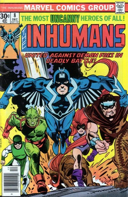 Inhumans, Vol. 1 #8A 30 cents Regular Edition