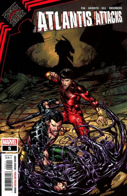 Atlantis Attacks #5A Regular Ario Anindito Cover (King In Black Tie-In)