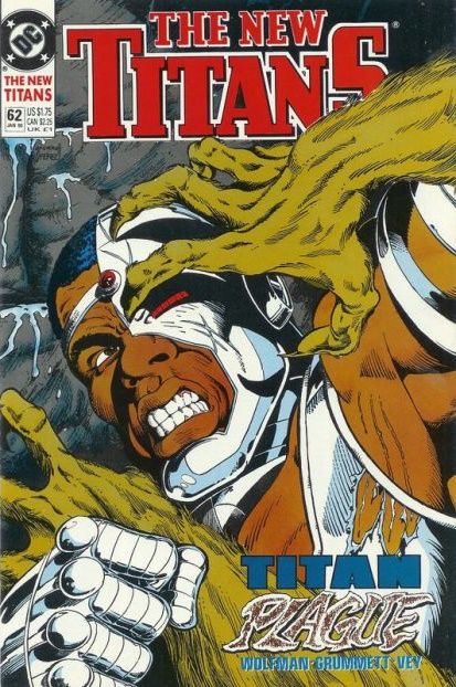 The New Titans #62 First Printing
