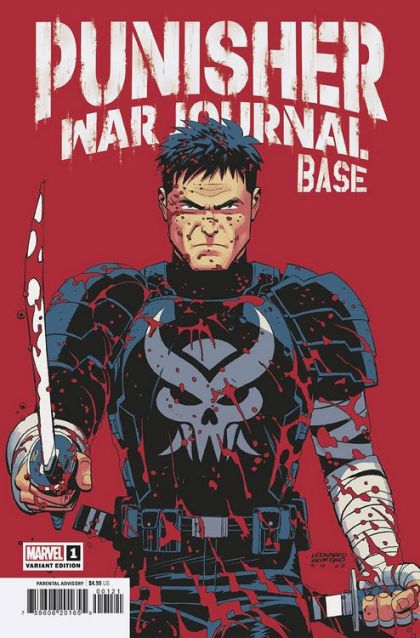 Punisher War Journal: Base #1B Leonardo Romero Cover