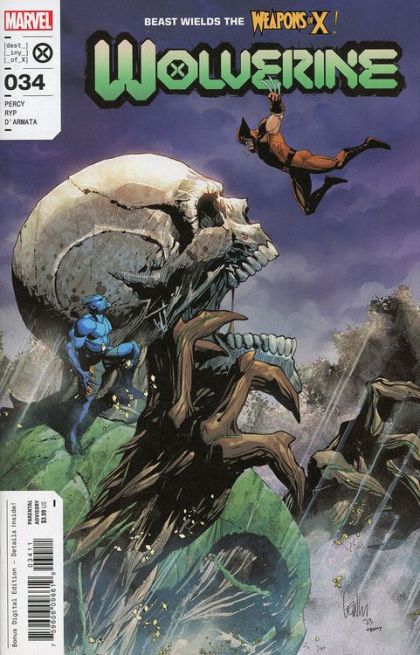 Wolverine, Vol. 7 #34A Leinil Francis Yu Regular