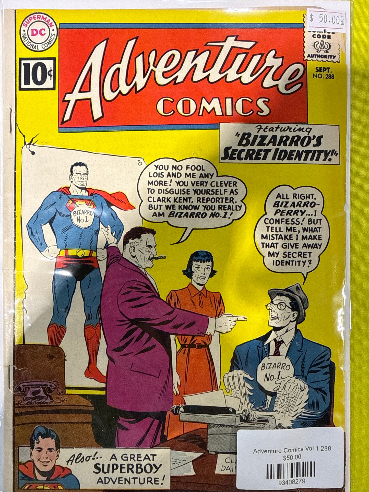 Adventure Comics #288