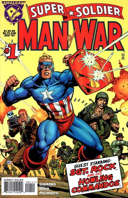 Super Soldier: Man of War #1A Direct Edition