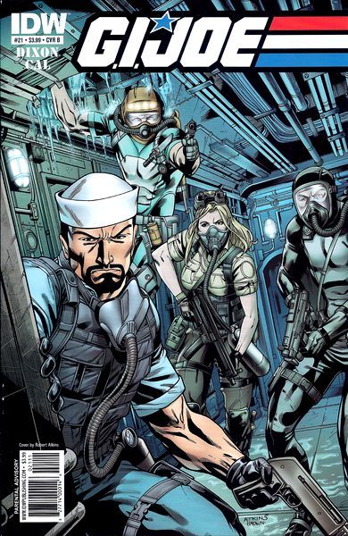 G.I. Joe, Vol. 1 (IDW) #21B Kelsey Shannon Virgin Variant Cover