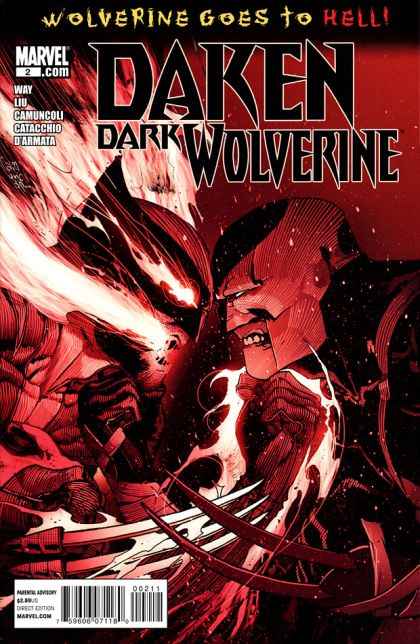 Daken: Dark Wolverine #2A Giuseppe Camuncoli Regular Cover