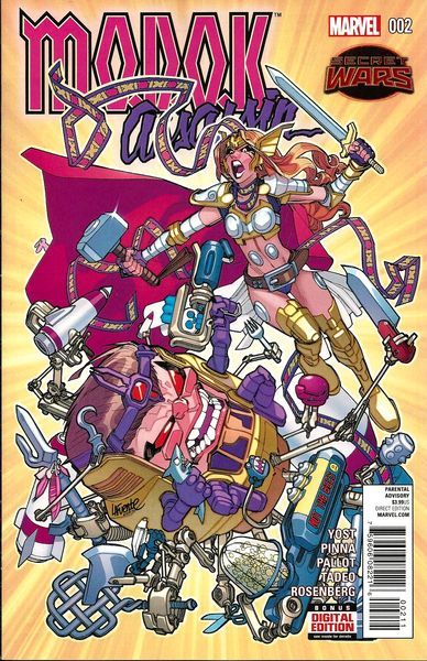 M.O.D.O.K. Assassin #2A David LaFuente Regular Cover