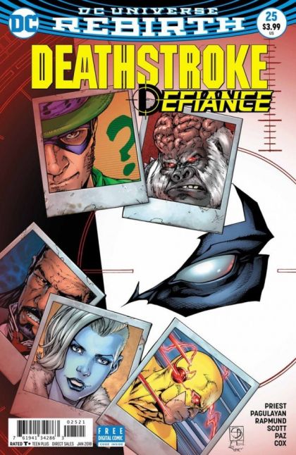 Deathstroke, Vol. 4 #25B Variant Shane Davis & Michelle Delecki Cover