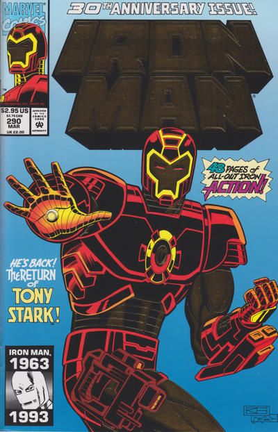 Iron Man, Vol. 1 #290A Direct Edition
