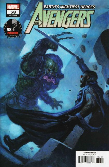 The Avengers, Vol. 8 #58B E.M. Gist Predator Variant