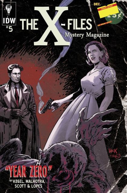 The X-Files: Year Zero #5B Subscription Cover