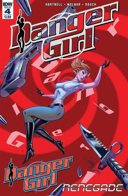 Danger Girl: Renegade #4A J. Scott Campbell Regular