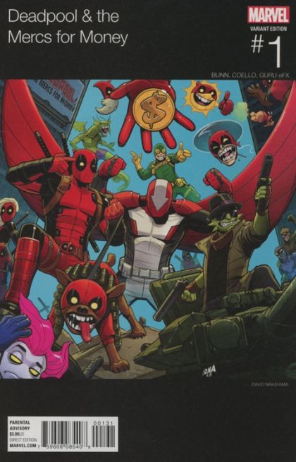 Deadpool & the Mercs For Money, Vol. 2 #1C Hip-Hop Variant Cover