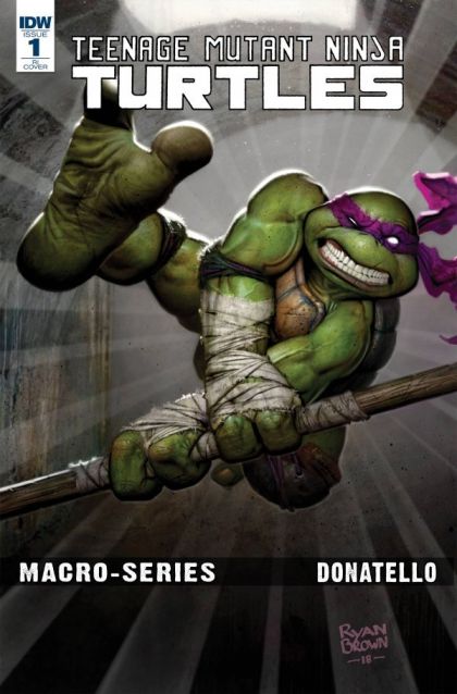 Teenage Mutant Ninja Turtles Macro-Series #1C Incentive Brahm Revel Variant Cover