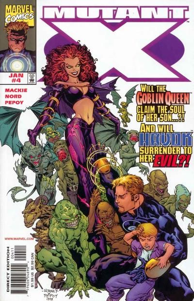 Mutant X #4A Direct Edition